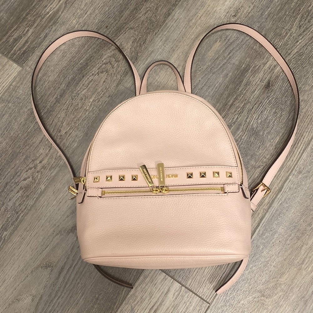 Michael Kors pink Backpack purse